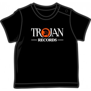 Baby Shirt 'Trojan Records' schwarz, alle Größen