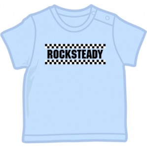 Baby Shirt 'Rocksteady' hellblau, alle Größen
