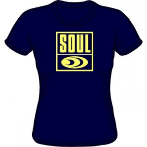 gratis ab 150 € Bestellwert: Girlie Shirt 'Soul Records' Gr. S - XL