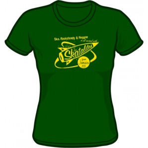 Girlie Shirt 'Skatalites - Originators' flaschengrün - Gr. S - XXL
