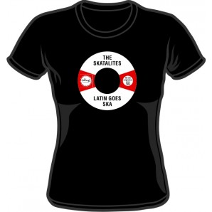Girlie Shirt 'Skatalites - Latin Goes Ska' black, all sizes