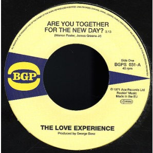 Love Experience 'Are You Together For The New Day' + 87th Off Broadway 'Moving Woman'  7"