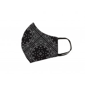 Relco Mask 'Black Bandana' print