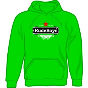 Kapuzenpulli 'Rude Boys - Stay Rude' Gr. S - XXL