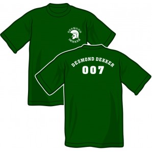 T-Shirt 'Desmond Dekker - 007' Gr. S - XXL gruen