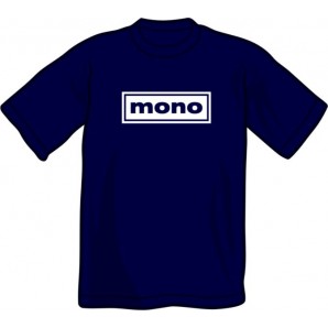 T-Shirt 'Mono' schwarz, Gr. S - XXL