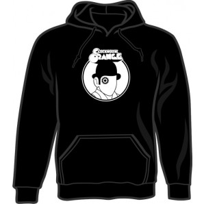Kapuzenpulli 'Clockwork Orange' schwarz, Gr. S - XXL