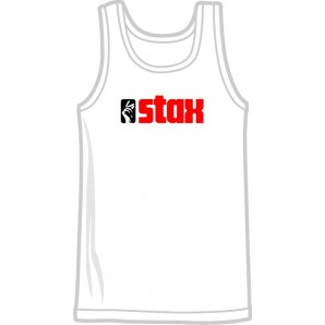 Tanktop 'Stax Records' weiß, Gr. S - XXL