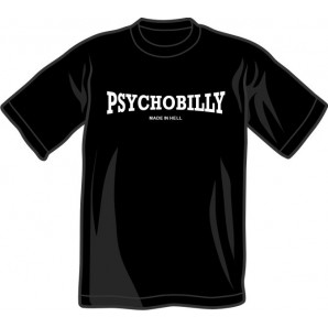 T-Shirt 'Psychobilly - made in hell' Gr. S - XXXL