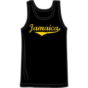 Tanktop 'Jamaica' schwarz - Gr. S - XXL