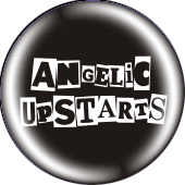 Button 'Angelic Upstarts - Logo 2' *Punk*
