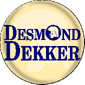 Button 'Desmond Dekker - blue' *Ska*
