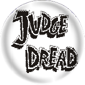 Button 'Judge Dread - Logo' *Ska*