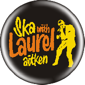 Button 'Laurel Aitken - Ska With ... - schwarz) *Ska*