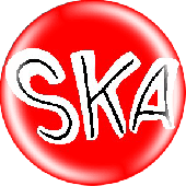 Button 'SKA - red' *Ska*