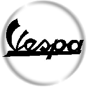 Button 'Vespa - Old Logo'