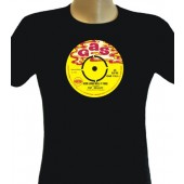 Girlie Shirt 'Gas Records' schwarz, alle Größen