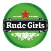 Kühlschrankmagnet 'Rude Girls - Stay Rude' 43 mm