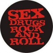 gratis ab  50 € Bestellwert: Kühlschrankmagnet 'Sex, Drugs & Rock & Roll'