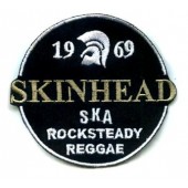 Aufnaeher 'Skinhead - Ska Rocksteady Reggae'