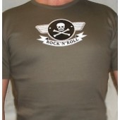 T-Shirt 'Rock'n'Roll' slim fit Gr. S - XXL