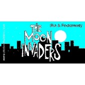 PVC-Aufkleber 'The Moon Invaders - eckig'