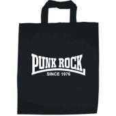 Baumwolltasche 'Punk Rock Since 1976' - schwarz