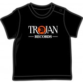 Baby Shirt 'Trojan Records' schwarz, alle Größen