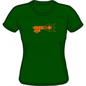 Girlie Shirt 'Big Shot' dunkelgrün, Gr. S - XXL