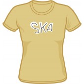 Girlie Shirt 'Ska' khaki, Gr. S - XL