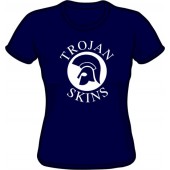 Girlie Shirt 'Trojan Skins' - dunkelblau, Gr. S - XL
