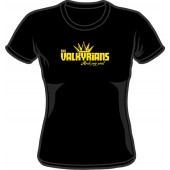 Girlie Shirt 'Valkyrians' schwarz, Gr. S - XXL