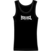 Girlie Tanktop 'Punkrock Since 1976' schwarz, Gr. S - XL