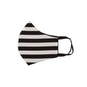 Relco Mask Black and White Stripe