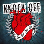 Knock Off 'You Get One Life' LP ltd. white-bursted steel vinyl