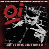 V.A. 'Oi! 40 Years Untamed'  LP ltd. smoke clear with white/black splatter vinyl