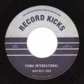 Pama International 'Man Next Door' + 'Austerity Ska' 7" clear vinyl