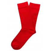 Relco Plain Socks red - one size fits all