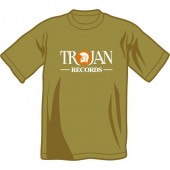 T-Shirt 'Trojan Records' schwarz, Gr. S - XXXL