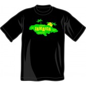 T-Shirt 'Jamaica Island' schwarz Gr. S - XXL