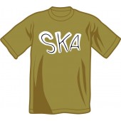 T-Shirt 'SKA' Gr. S - XXL olive