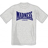 T-Shirt 'Madness' grau meliert, Gr. S - XXL