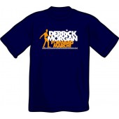 T-Shirt 'Derrick Morgan - Forward March' dunkelblau, Gr. S