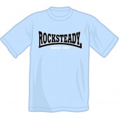 T-Shirt 'Rocksteady - Since 1967' hellblau, Gr. S - XXXL