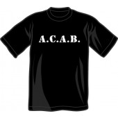 T-Shirt 'A.C.A.B.' Gr. S - XXL