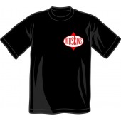 T-Shirt 'Redskins' Gr. S - XXL schwarz