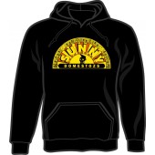 Kapuzenpulli 'Sunny Domestozs' schwarz - Skull, Gr. S bis XXXL