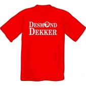 T-Shirt 'Desmond Dekker' Gr. S - XXL rot