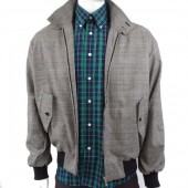 Relco Harrington Jacket Prince of Wales, Gr. S - 3XL