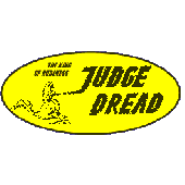 PVC sticker 'Judge Dread'